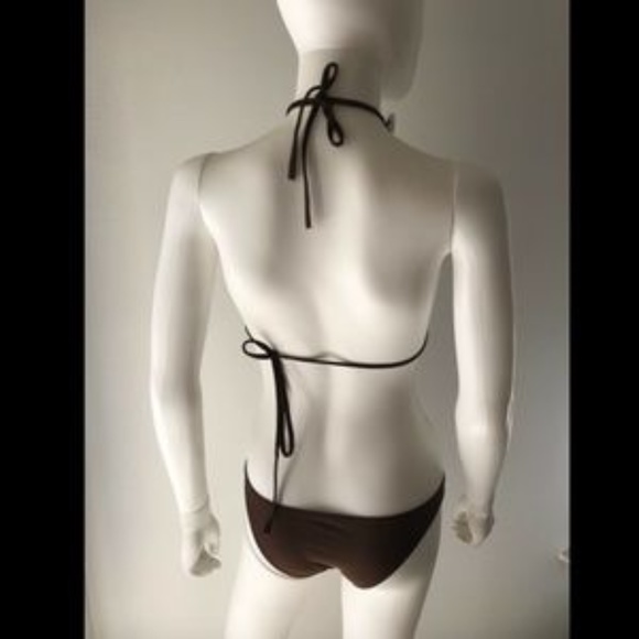 Sexy Swimsuit Microbikini Stones On The Neck Sz S - Picture 9 of 9